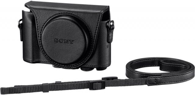 Sony LCJ-HWA black case for HX90/WX500