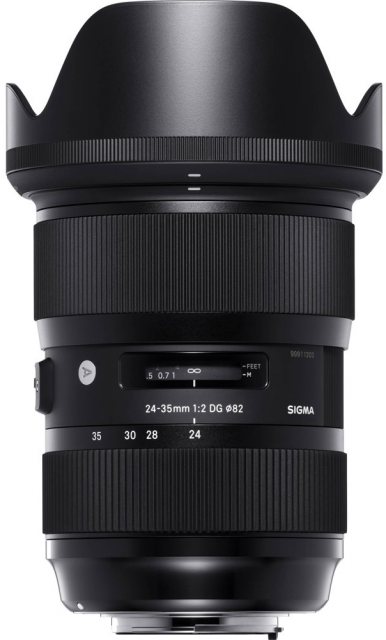 Sigma 24-35mm f2 DG HSM Art lens for Canon EOS