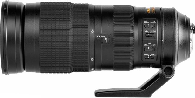 Nikon AF-S 200-500mm f5.6E ED VR lens