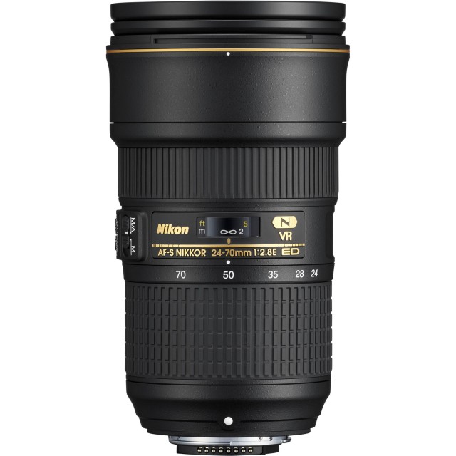 Nikon AF-S 24-70mm f2.8E ED VR lens