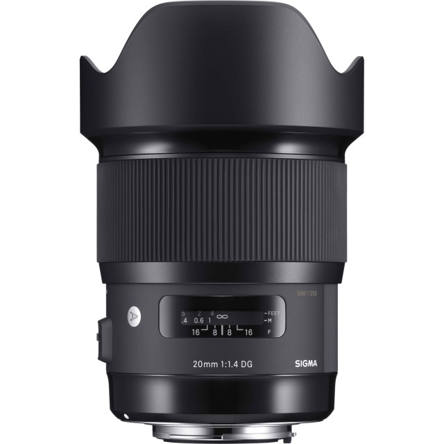 Sigma 20mm f1.4 DG HSM Art lens for Nikon