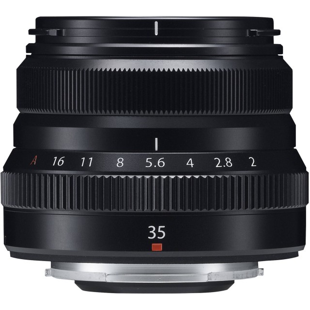 Fujifilm XF 35mm f2.0 R WR lens, black