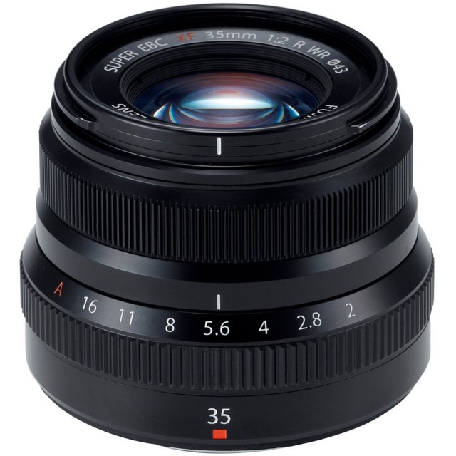 FUJIFILM XF35-F2 中古レンズ Fujifilm XF 35mm f2.0 R WR lens, black | £349.00 - Castle Cameras