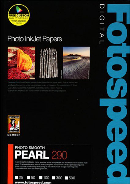 Fotospeed Smooth Pearl 290, 8x10 - 100 sheets