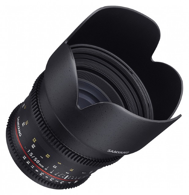 Samyang 50mm T1.5 VDSLR lens for Nikon