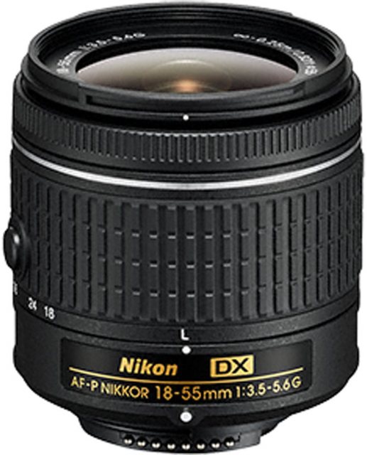 Nikon AF-P DX 18-55mm f3.5-5.6 G lens