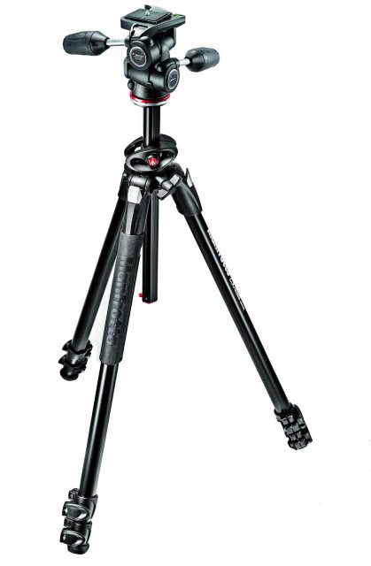 Manfrotto Manfrotto MK290DUA3-3W Aluminium Tripod