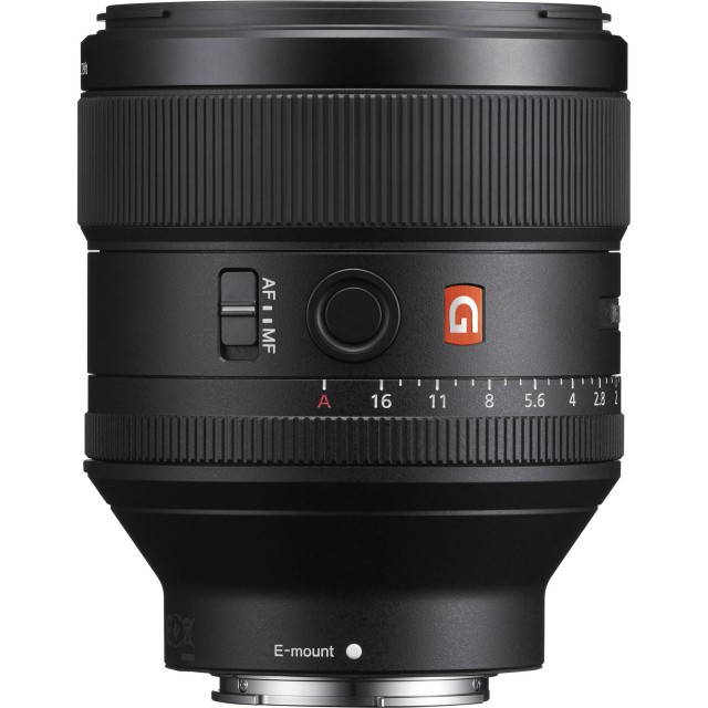 Sony FE 85mm f1.4 G Master lens