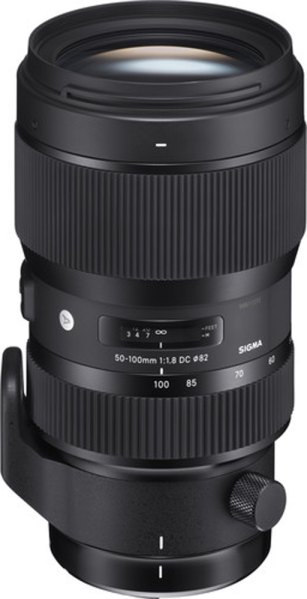 Sigma 50-100mm f1.8 DC HSM Art lens for Nikon