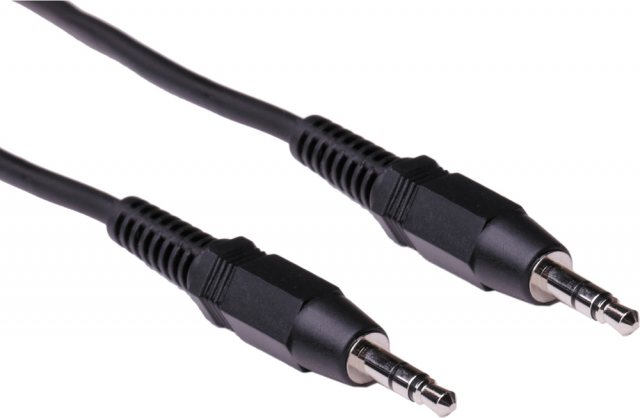 Castle 3.5mm male - male stereo cable 0.6m