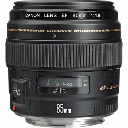 Canon EF 85mm f1.8 USM lens