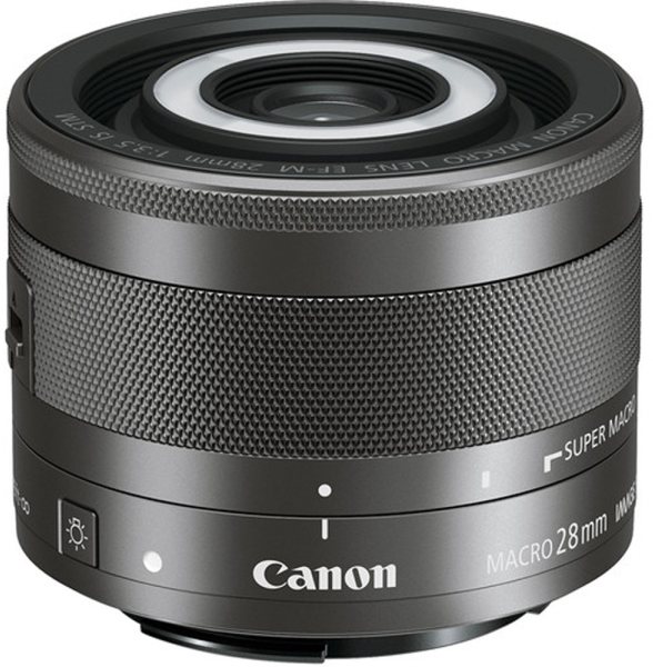 Canon EF-M 28mm f3.5 Macro IS STM lens