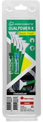 Visible Dust Sensor Clean & Vdust 1ml + 5 Green Swabs 1.3x