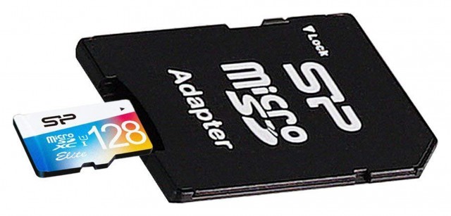 Silicon Power Silicon Power Micro SDHC card, 128 gb UHS-1 Elite with SD adaptor