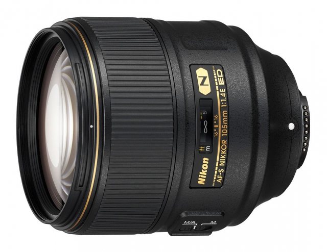 Nikon AF-S 105mm f1.4E ED lens