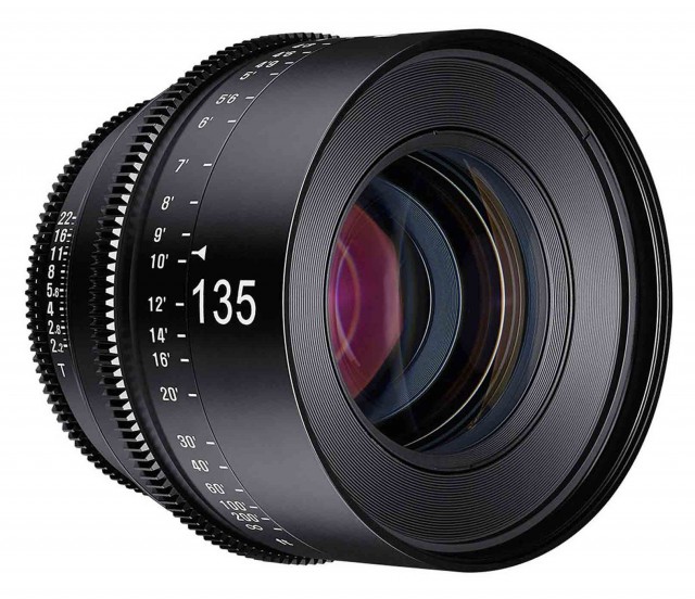 Samyang Xeen 135mm T2.2 Cine lens for Sony FE
