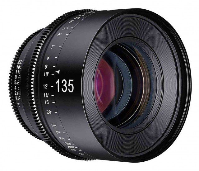Samyang Xeen Samyang Xeen 135mm T2.2 Cine Lens For Micro 4/3