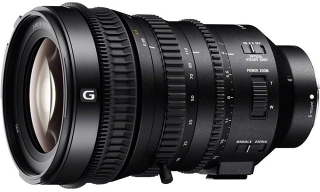 Sony E 18-110mm f4 OSS Power Zoom G lens