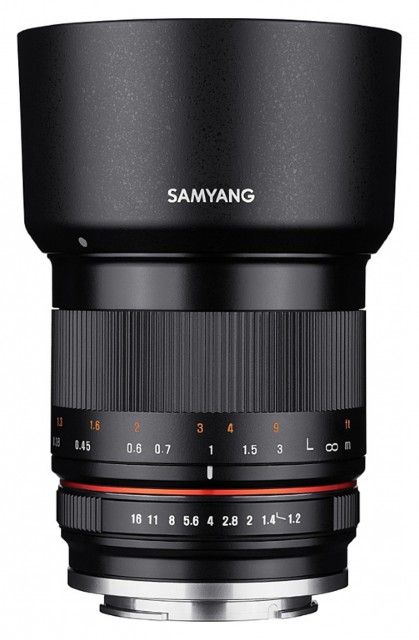 Samyang 35mm f1.2 CSC lens for Sony E
