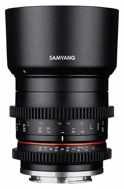 Samyang 35mm T1.3 VCSC lens for Fuji X