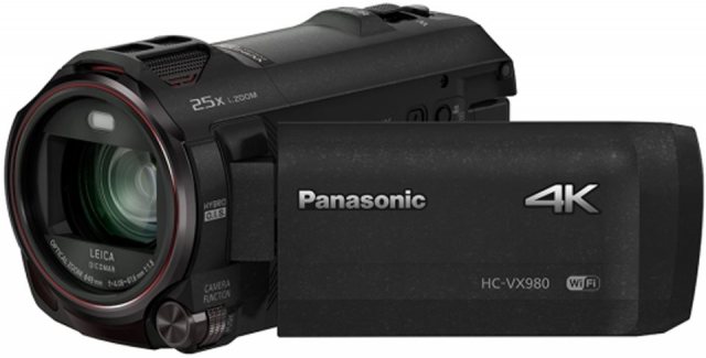 Panasonic HC-VX980 4K Full HD Camcorder