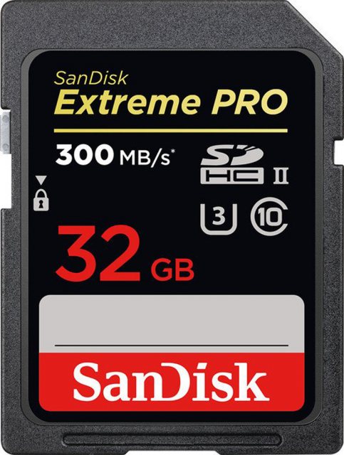 Sandisk Sandisk SDXC card Extreme Pro UHS-II, 32gb, 300mbps
