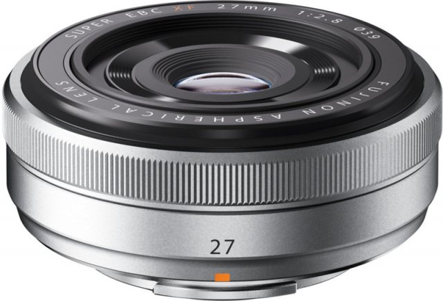 Fujifilm Fujifilm XF 27mm f2.8 lens, Silver