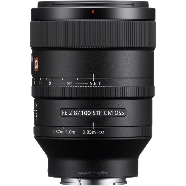 SONY FE 100mm F2.8 STF GM OSS Eマウント美品！ Sony FE 100mm f2.8 STF OSS G Master lens - Castle Cameras