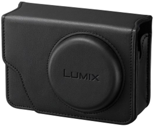 Panasonic DMW-PHS82 PU Black Leather Case for TZ80