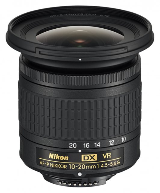 Nikon AF-P DX 10-20mm f4.5-5.6G VR lens