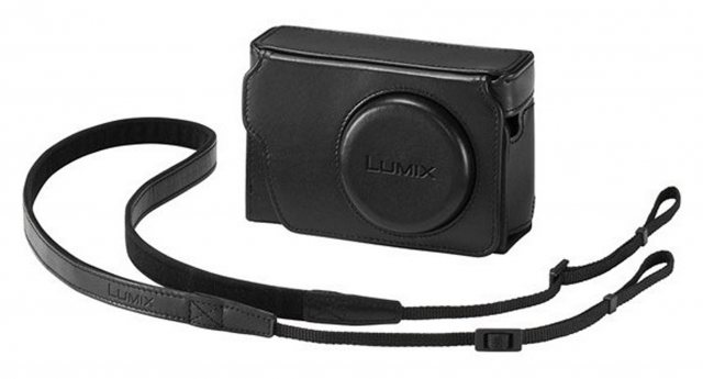 Lumix Panasonic DMW-PHS83 Black Leather case for TZ80