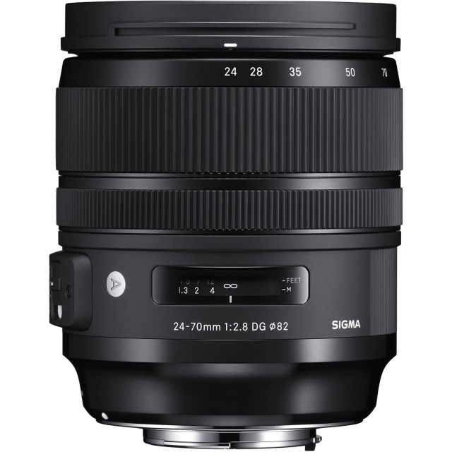 Sigma 24-70mm f2.8 DG OS HSM Art lens for Nikon