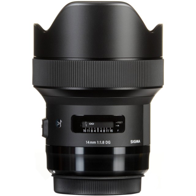 Sigma 14mm f1.8 DG HSM Art lens for Nikon