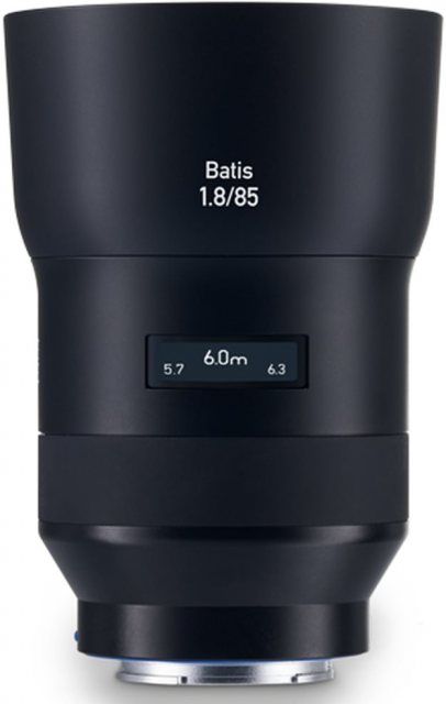 Zeiss 85mm f1.8 Batis lens for Sony Alpha FE