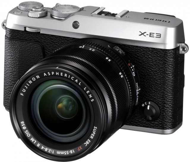 Fujifilm Fujifilm X-E3 with XF 18-55 lens, Silver