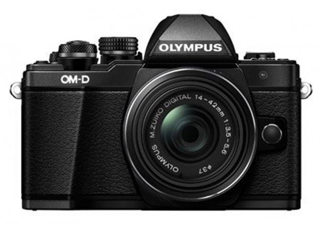 Olympus OM-D E-M10 Mark II Camera with 14-42mm EZ Lens, black