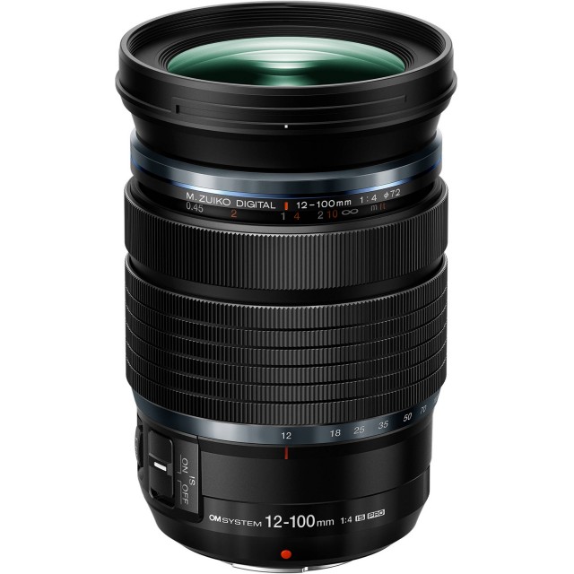 OM SYSTEM 12-100mm f4 Pro black | £1149.00 - Castle Cameras