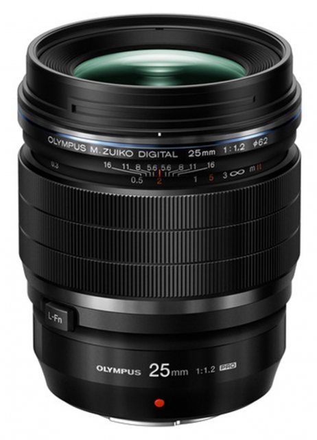 Olympus M.ZUIKO DIGITAL ED 25mm f1.2 Pro lens, black