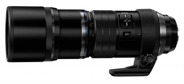 Olympus M.ZUIKO DIGITAL ED 300mm f4 IS Pro lens, black