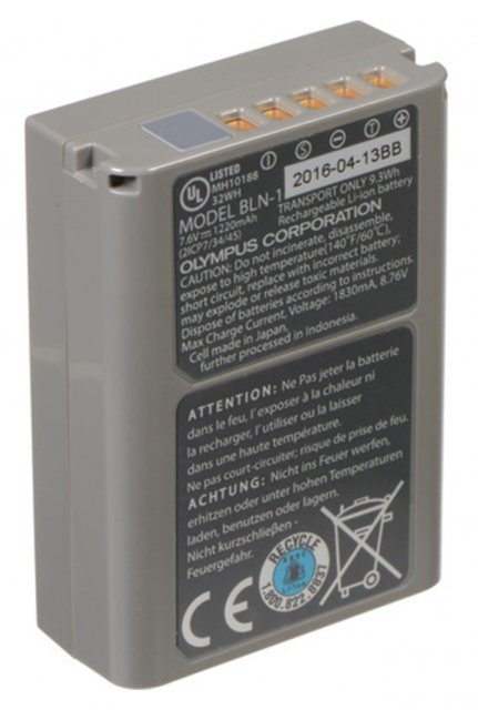 Olympus BLN-1 Lithium Ion Battery