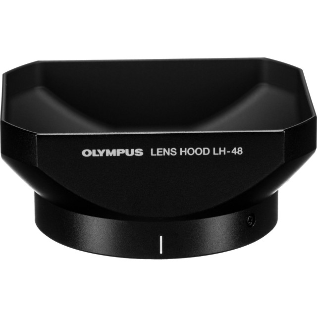 Olympus LH-48 Metal Lens Hood for M.ZUIKO 12mm f2, black