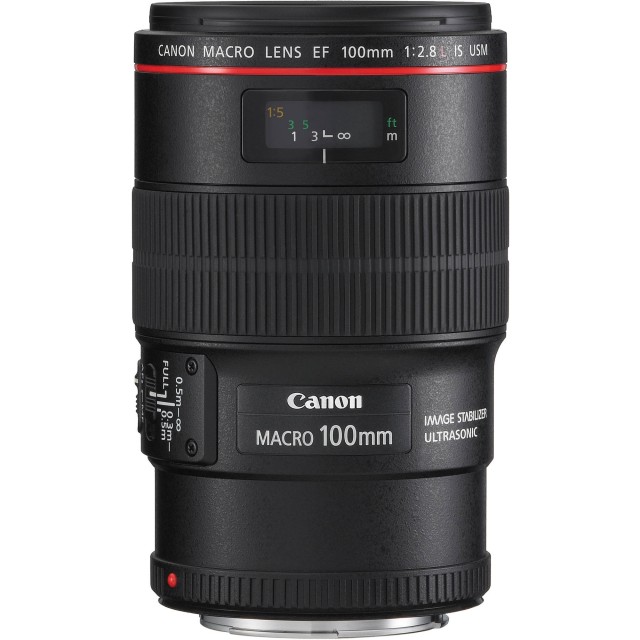 Canon EF 100mm f2.8L IS USM Macro lens