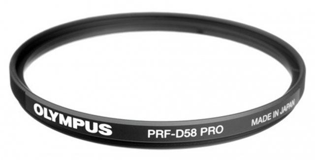 Filtre Protecteur Olympus PRF-D58 Pro - Pour Objectifs 14-150mm, 40-150mm, 75-300mm - Traitement Multicouche, Cadre Ultra Fin