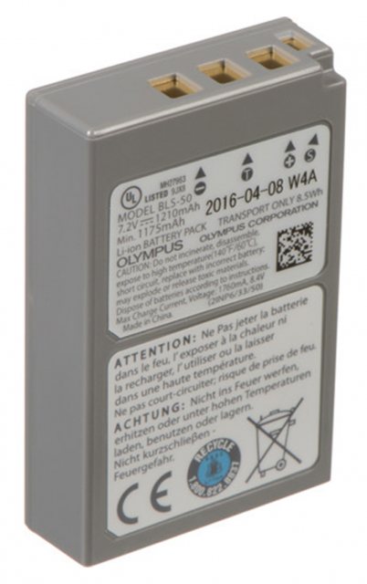 Olympus BLS-50 Lithium Ion Battery