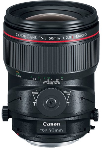 Canon TS-E 50mm f2.8L Macro lens