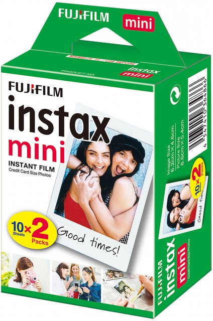 Fujifilm Instax Mini film, 20 shots
