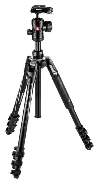 Manfrotto Manfrotto Befree Advanced Aluminium Lever-lock - Ball-head Kit, Black