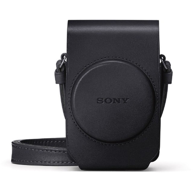 Sony LCS-RXG Soft Black Leather Case for RX100 series cameras