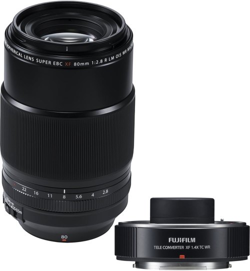Fujifilm Fujifilm XF 80mm f2.8 lens with 1.4x Teleconverter