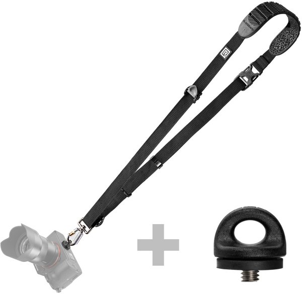 BlackRapid BlackRapid Cross Shot Breathe, Black with two FR-5
